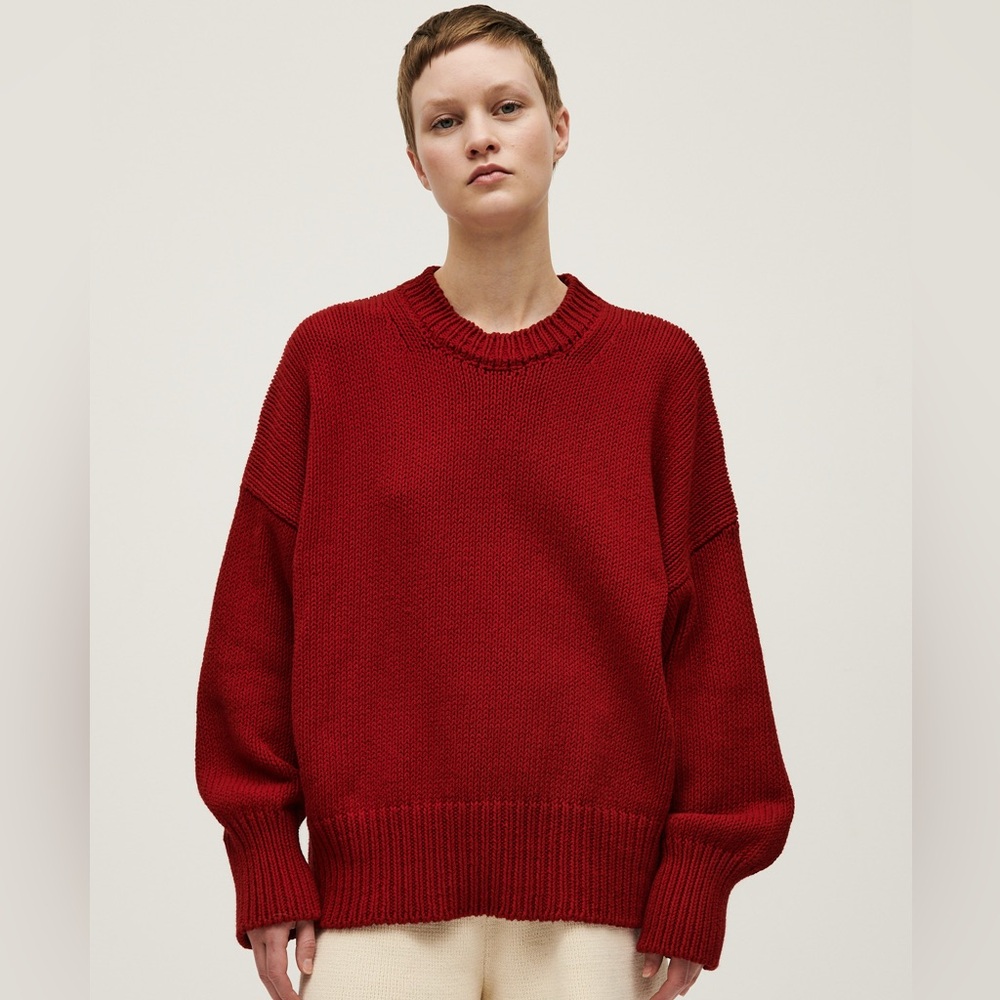 Babaa Red Women's Sweater